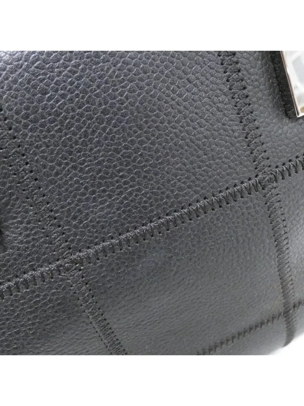 Chanel Vintage Bag Handbag Black